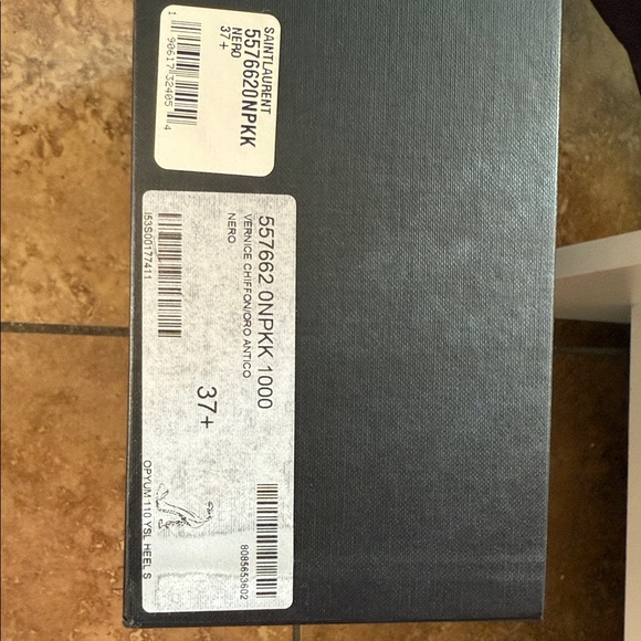 Saint Laurent Black Sandals - Picture 10 of 10